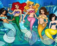 Disney Mermaid Princesses