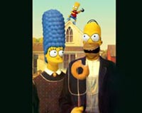 The Simpsons American Gothic